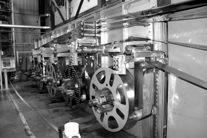 Brasing foil gray conveyors as history
