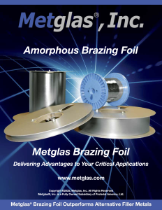 brazing