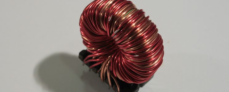 Electric motor winding current.